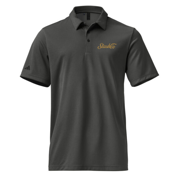 StashCo Logo - Adidas space-dyed polo